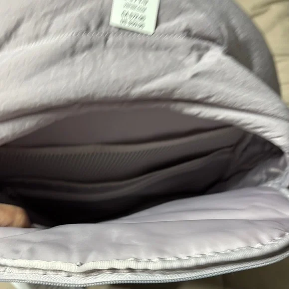 PINK Victoria's Secret Quilted Puffer Backpack - light purple - Picture 5 of 5